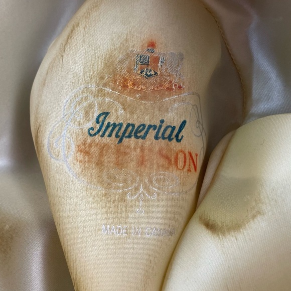 Stetson Imperial Caribou Fur Custom Vintage Handmade Real Fur Stetson Cowboy Hat - Picture 5 of 16